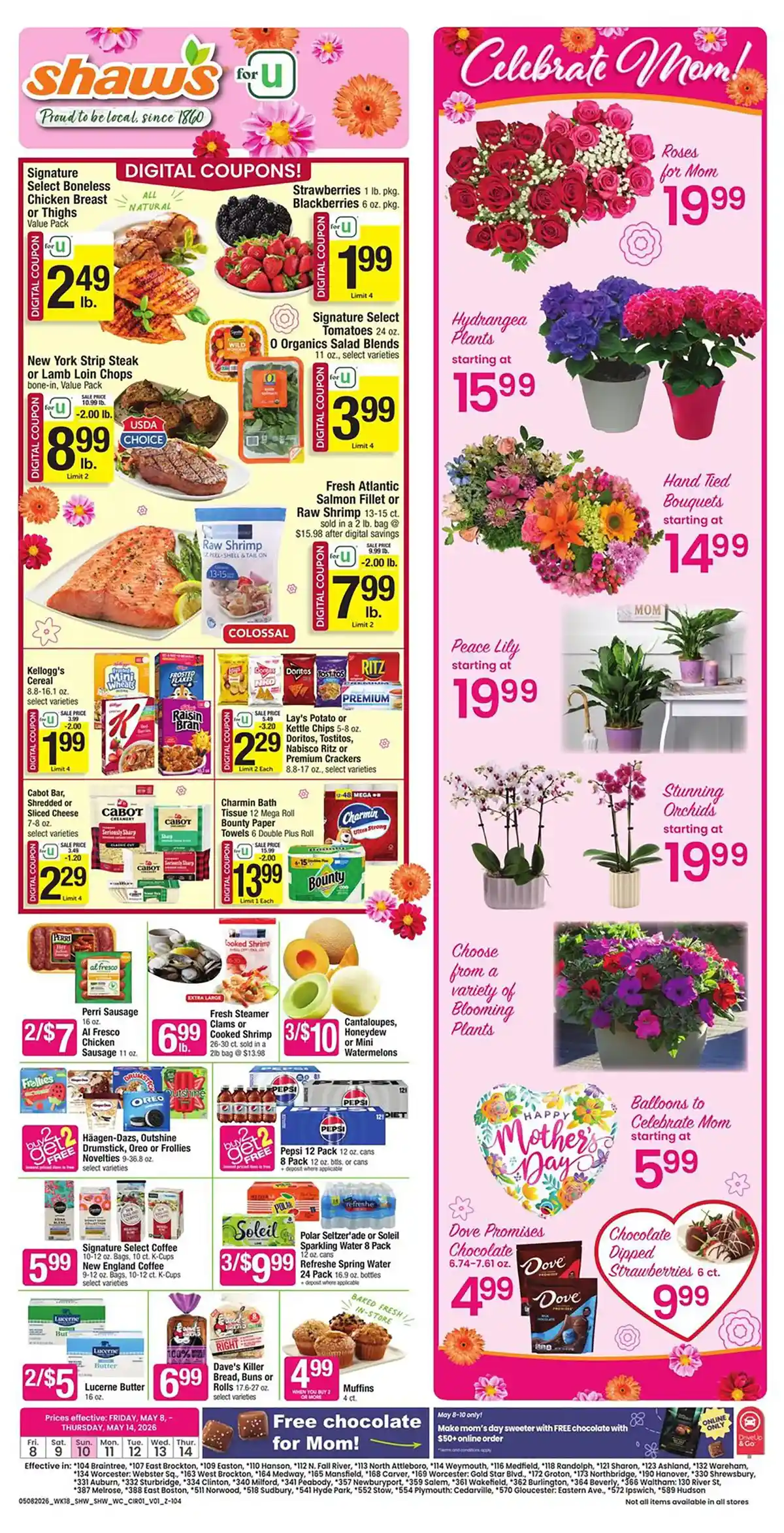 Shaws